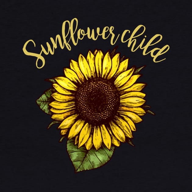 Sunflower Child Yellow Beautiful Daughter by erbedingsanchez